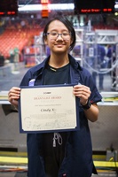 FIRST Dean's List Finalist Award - Cindy X from Team 2022: Titan Robotics
